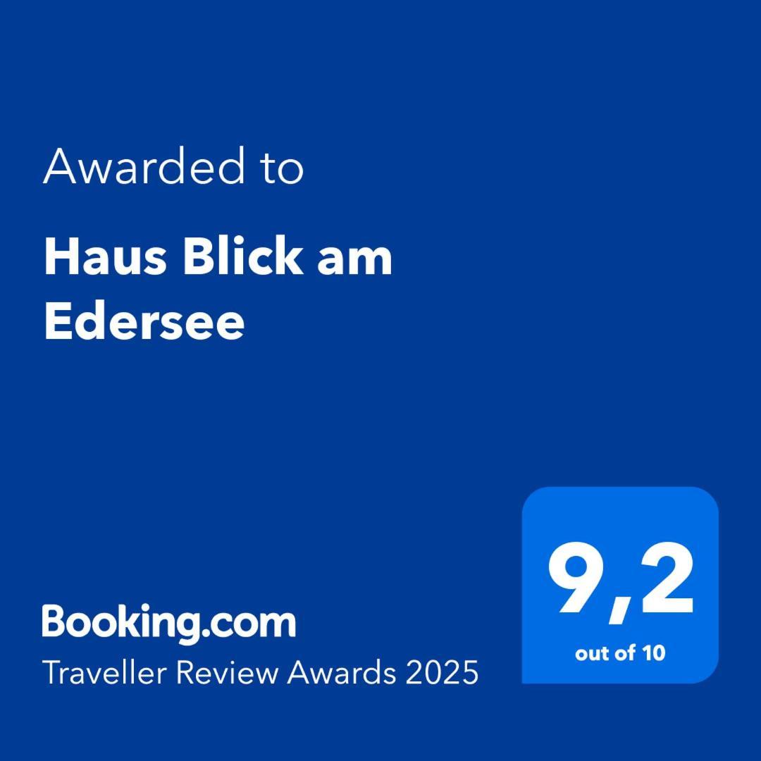 Haus Blick Am Edersee Вальдек Экстерьер фото